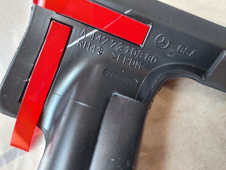 фото №8, Прокладка дверь сдвижных - правая - mercedes v класс - vito w447