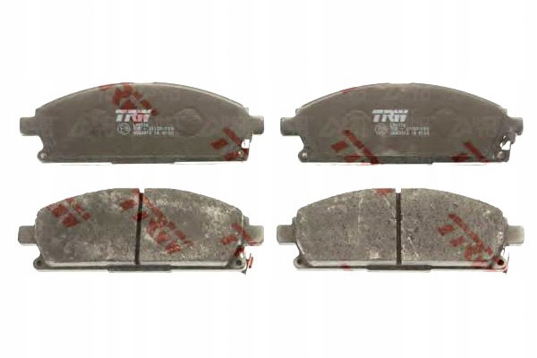 фото №1, Trw тормозные колодки ham. nissan перед pathfinder 3,3-3,5 v6
