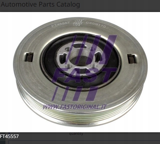 фото №2, Колесо пасове вала fiat doblo 09 1.6/1.9/2.0jtd