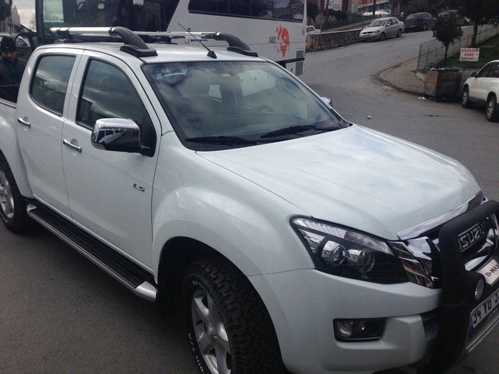 фото №7, Toyota hilux 2006-2015 d max l200 ranger amarok рейлинги крышные трубное оборудование