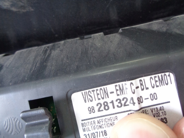 фото №7, Радіо екран ґрати peugeot expert iii citroen jumpy iii 2016-