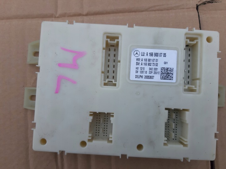 фото №1, Модуль bsi mercedes ml w166 a1669000705