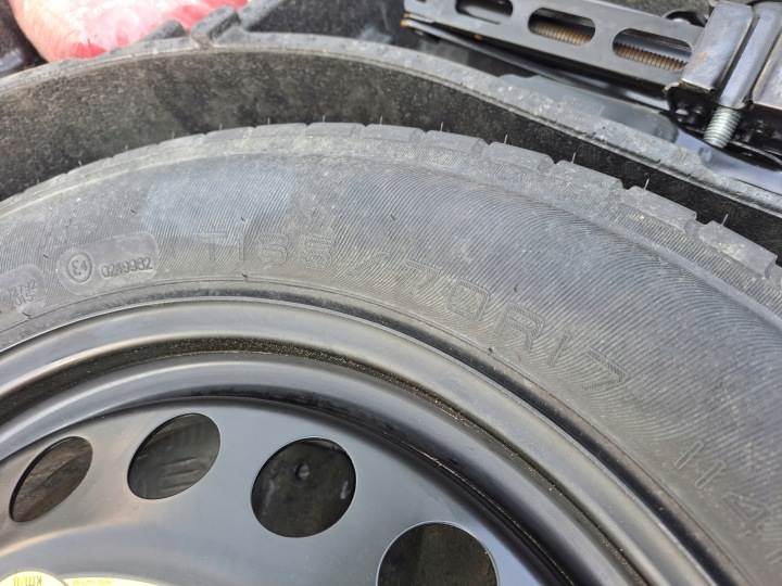 фото №8, Ford kuga mk3 докатне колесо (докатка) домкрат пінополістирол 165/70 r17 114m