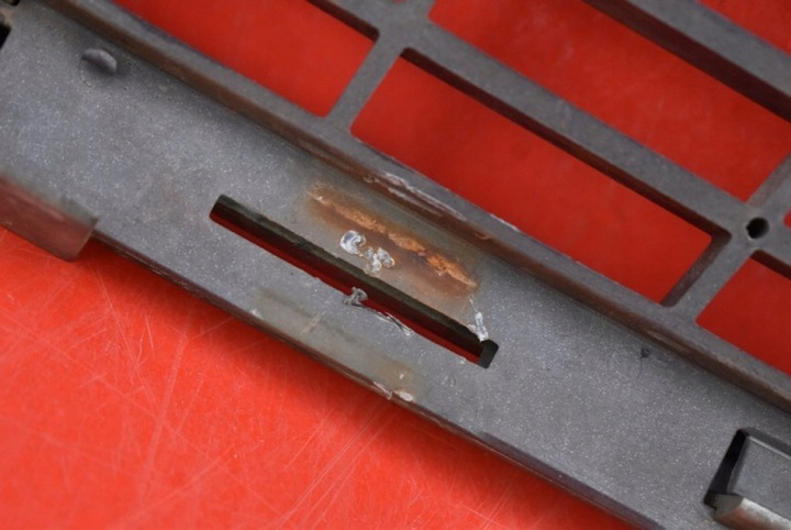 фото №11, Решітка решітка радіатора сірий хром 857 522 aa chrysler gran voyager 4 iv 01-04