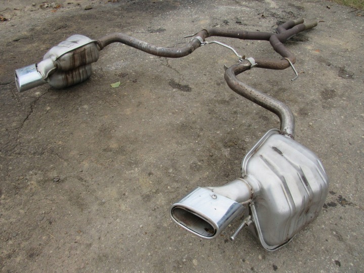 фото №8, Глушники кінцеві вихлоп mercedes-benz sl r230 230 a2304911300