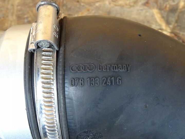 фото №11, Audi rs4 b5 2.7t 2.7 biturbo asj труба y всасывающая воздуха воздуховод 078133851f