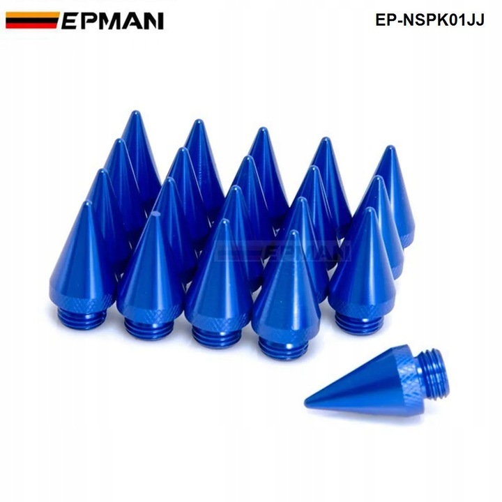 20PCS UNIVERSAL АЛЮМІНІЙ EXTENED ТЮНЕР SPIKES SPEAR TIP FOR WHEELS ~18266