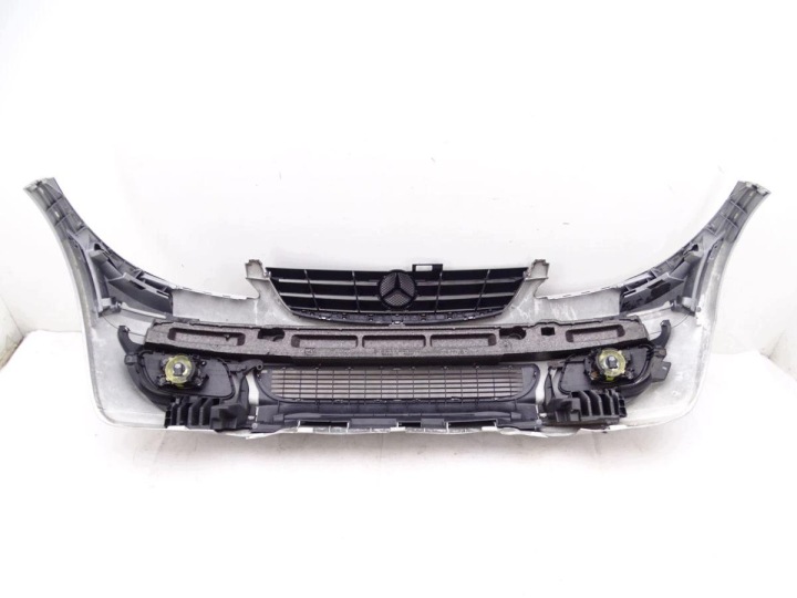 фото №7, Mercedes a-klasa w169 04-08 бампер перед передний комплектный противотуманка 761