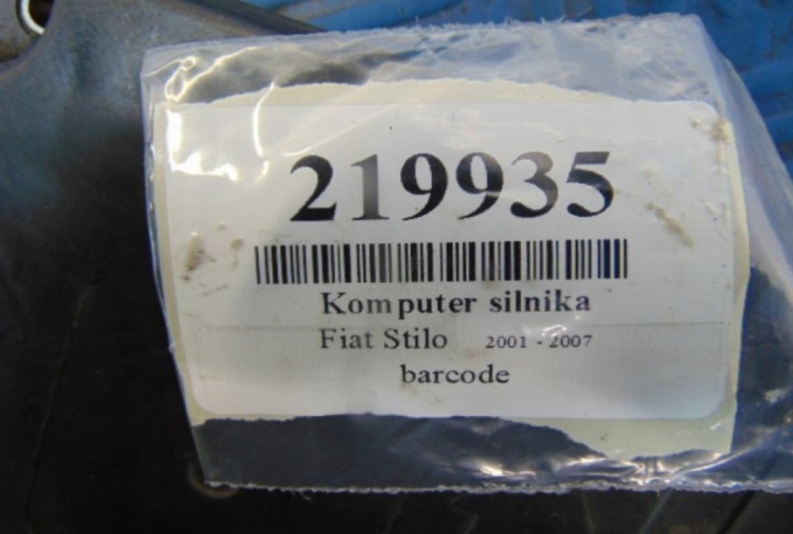 фото №8, Fiat stilo компютер двигуна 55186190 ge115368