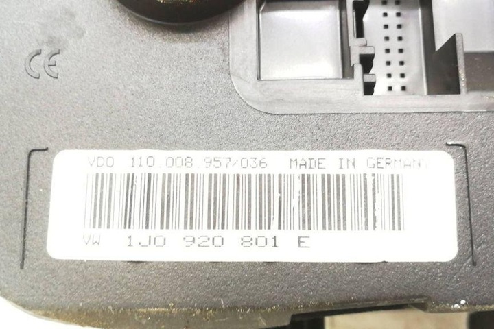 фото №11, Спідометр  vw golf iv варіант 1j5 1j0920801e 1.9l дизель 81kw 1999