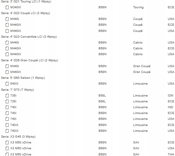 фото №12, Bmw g20 g22 g60 g70 g05 g06 g07 g45 b58n кришка клапанів головки b58b30p