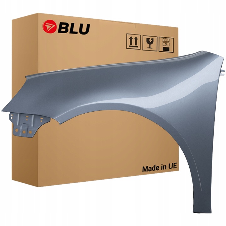 фото №1, Blu крило vw golf v 5 ld7x лівий сірий 03-09 перед хетчбек оцинковка