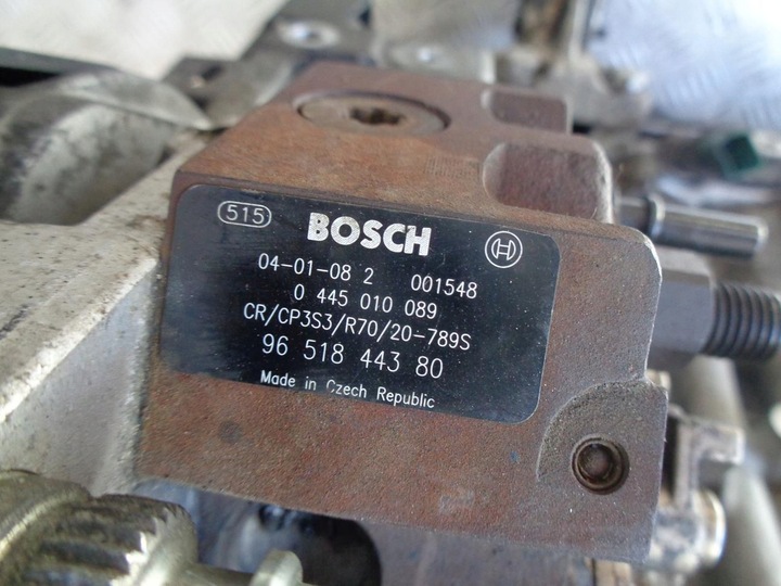 фото №9, Двигун справний mazda 3 i bk 1.6 d citd tdci 03- gbda 10jb20