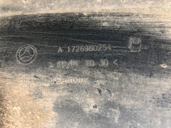 фото №7, Mercedes r172 slk slc правая молдинг пороговая 197