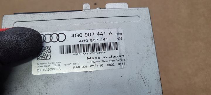 фото №8, A7 4g модуль блок управления камеры заднего хода 4g0907441 a6 c7 4g