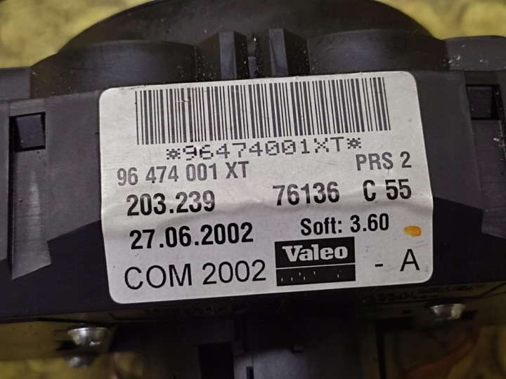 фото №7, Citroen c3 переключатель комбинированный 96474001xt