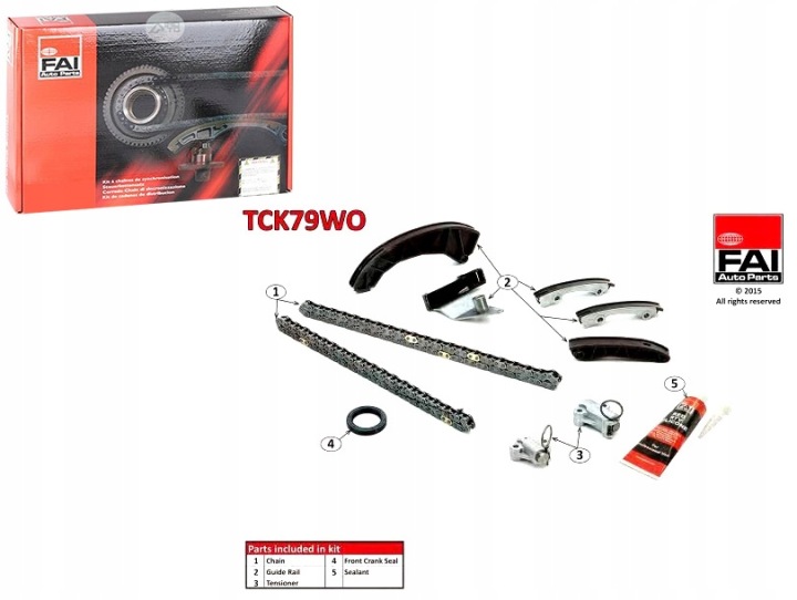фото №10, Fai комплект цепи грм hyundai sohc/dohc getz 03-,i10 08-/i30 07-,mat