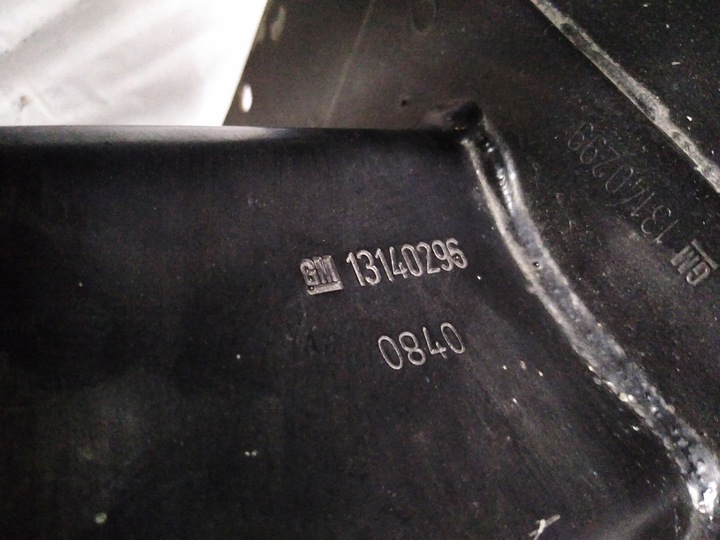 фото №5, Підсилювач лонжерон зад opel astra h 13140296