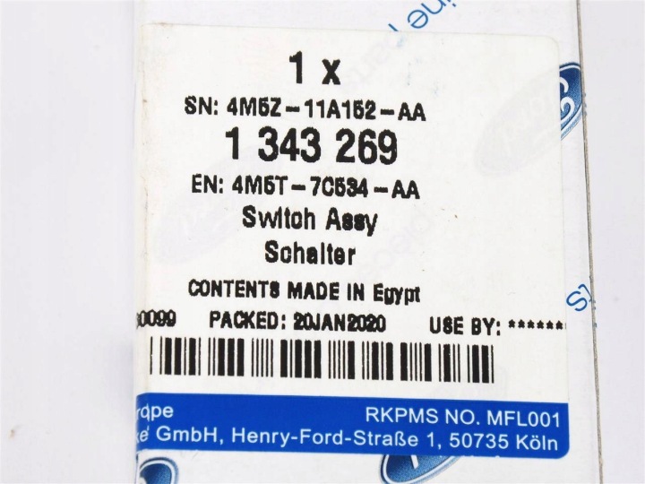 фото №12, Датчик педаль сцепления ford transit kuga focus