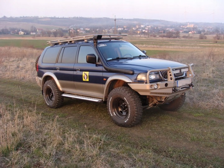 фото №8, Бампер сталевий передній з bullbarem mitsubishi pajero sport 1996-2000