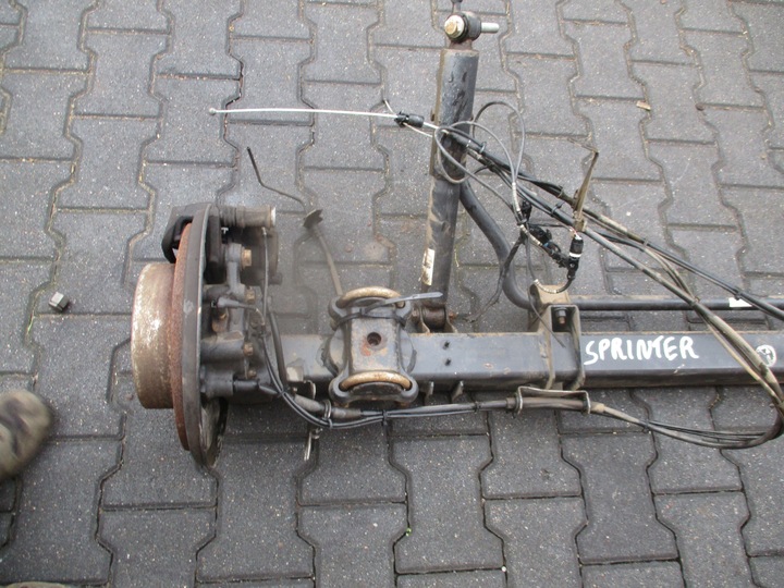 фото №11, Ось балка зад задняя mercedes sprinter w910