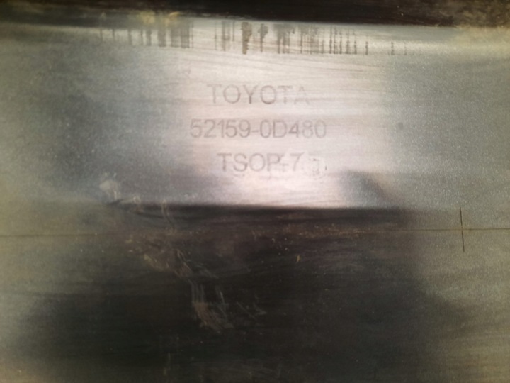 фото №10, Toyota yaris iii рестайлінг 11-20 бампер задній  52159-0d480