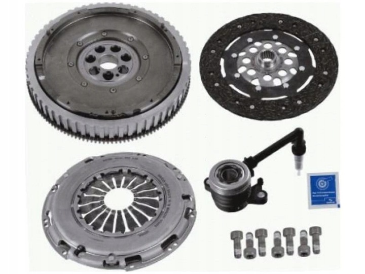 фото №1, Набір зчеплення renault scenic iii 1.5 09- ii 1.5 05-08