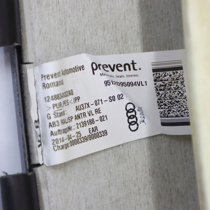 фото №12, Audi a3 8v спинка сидіння sport праві перед