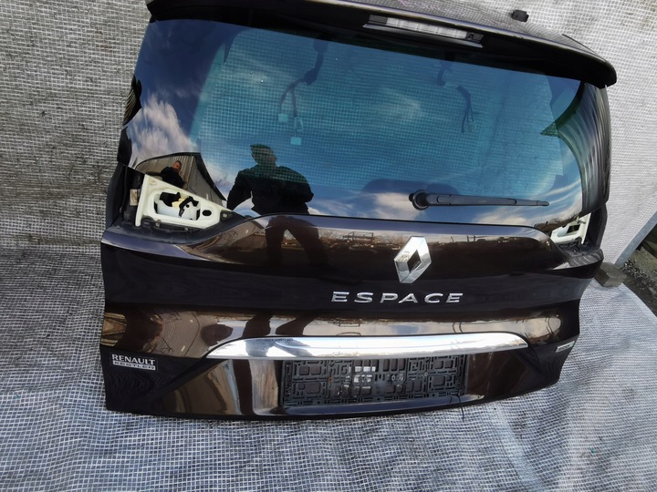 фото №9, Renault espace v 5 14-23 крышка багажника комплектная зад задняя коричневая ted17
