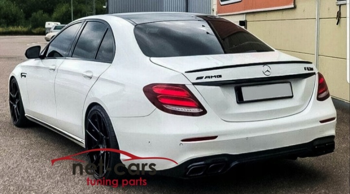 фото №13, Диффузор спойлер наконечник mercedes e w213 16- e63 amg c