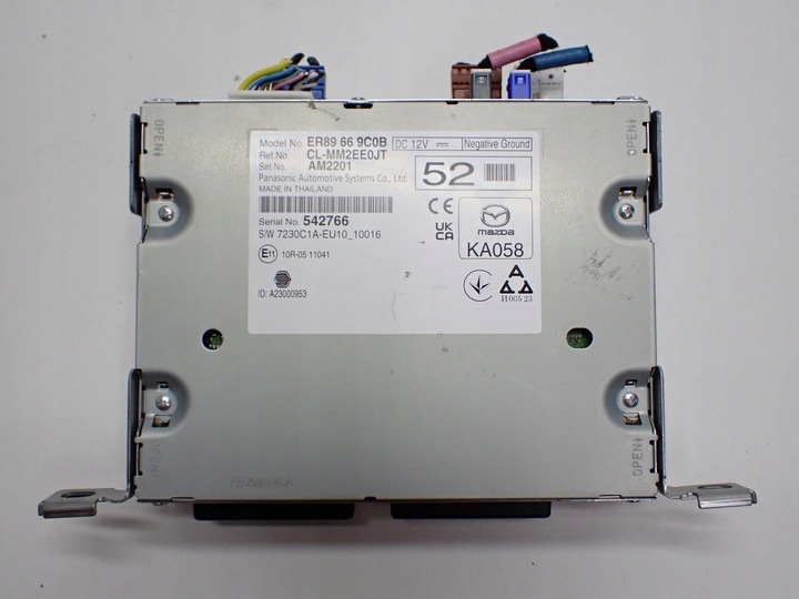 фото №11, Навігація навігація радіо дисплей er89669c0b bhpd-611j0 mazda3 3 iv bp 25r