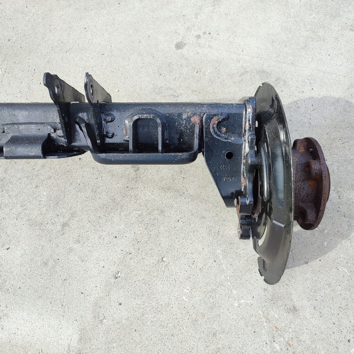 фото №7, Вісь задня балка renault master opel movano nissan nv400 555110236r