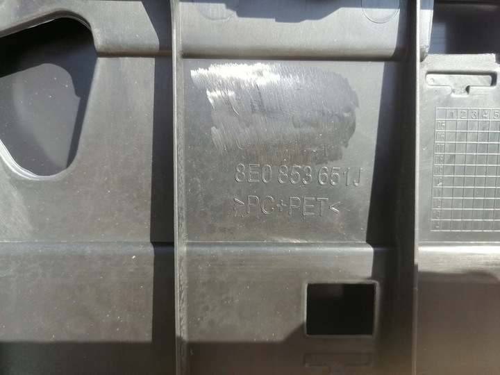 фото №16, Audi a4 b7 решітка середня решітка радіатора хром