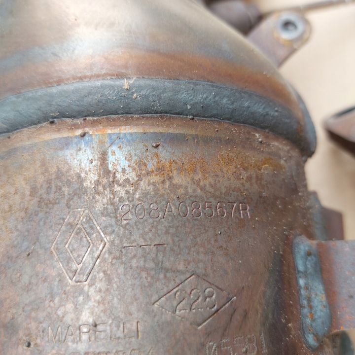 фото №8, Renault arkana 1.6 e-tech гібрид каталізатор dpf 208a08567r oem номер