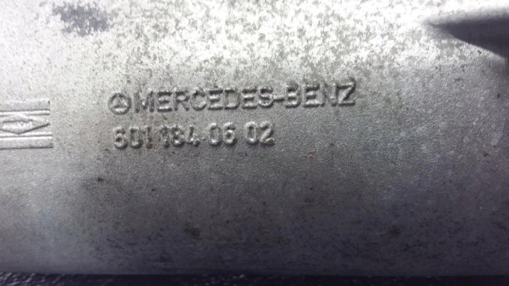 фото №6, Mercedes w124 2.5d корпус фильтра масла 6011840602 6011840025