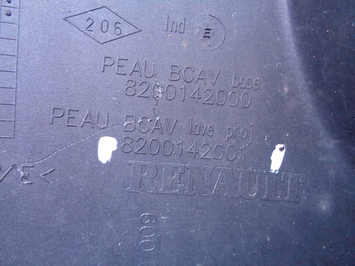 фото №15, Бампер переднее перед renault megane ii 02-05 оригинальный номер