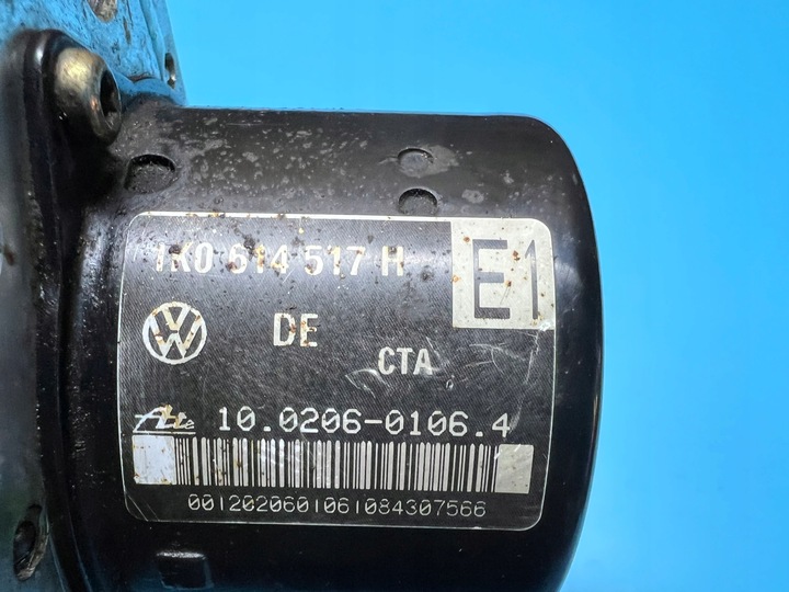 фото №9, Оригинальная насос тормозная abs ate vw audi seat skoda 1k0907379k 1k0614517h