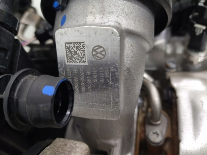 фото №12, Комплектний двигун код dpba dpbb коробка передач код sel 1.5 tsi 96kw vw golf vii