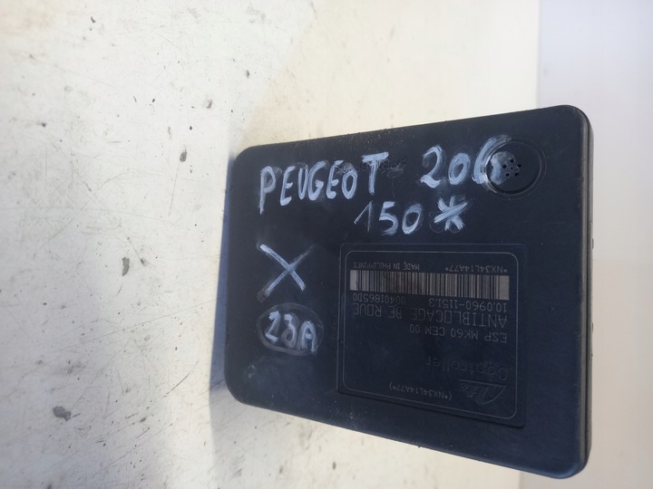 фото №4, Насос abs peugeot 206 9655960880