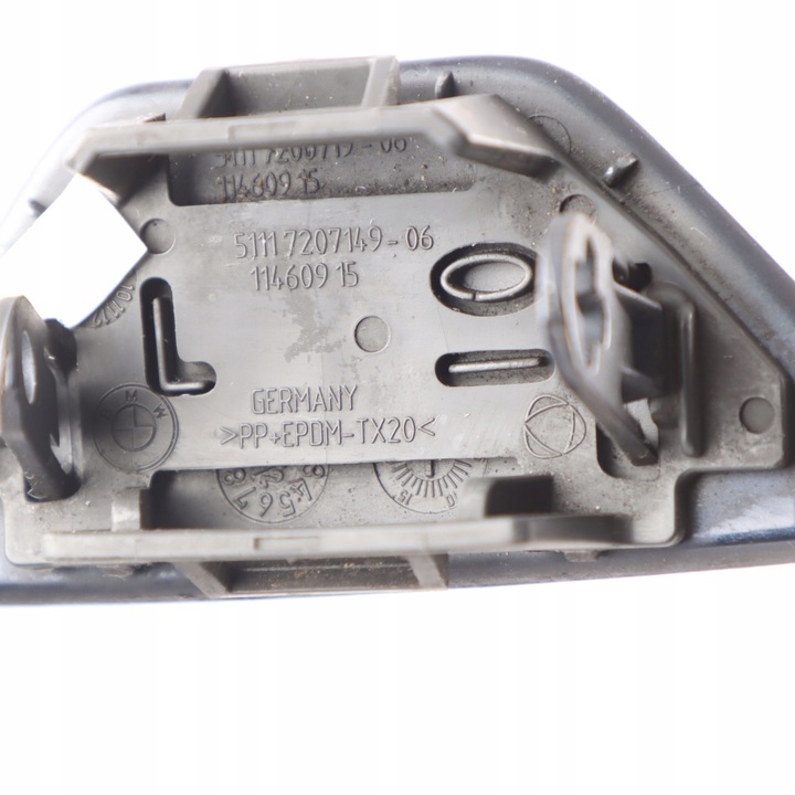 фото №11, Bmw f10 f11 захист заглушка бампера лівий перед синя - a89