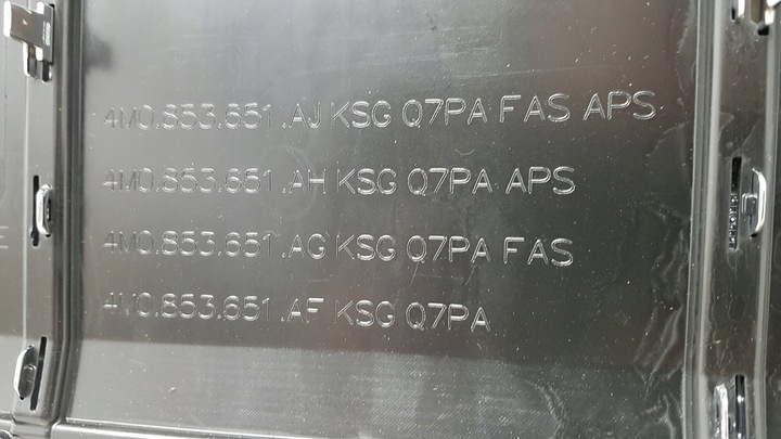 фото №11, Audi q7 4m 2019- решітка радіатора решітка матова pod камера