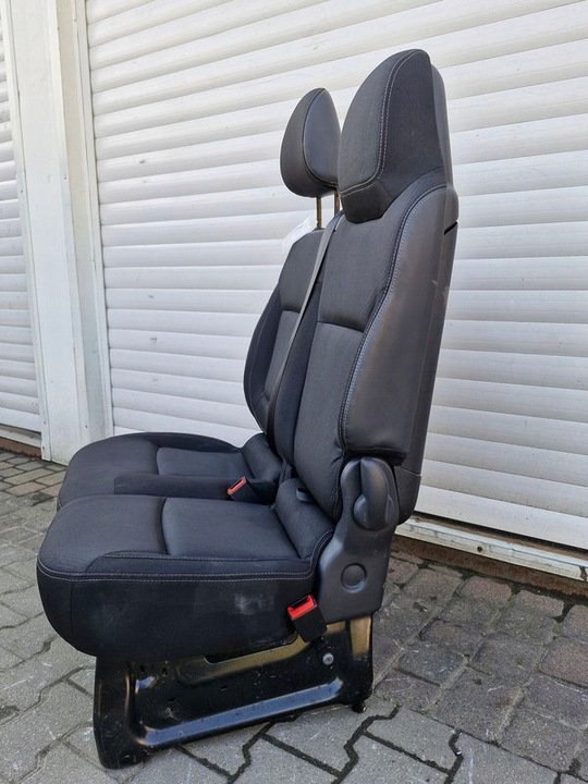 фото №8, Renault trafic iii 3 talento ii 2 сидіння пасажира праві перед лавка подвійне сидіння