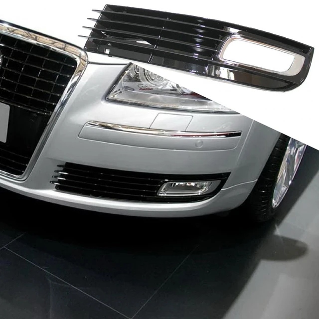 фото №9, Premium решітка решітка ліва audi a8 d3 08-10r. отвір протитуманні фари хром чорний
