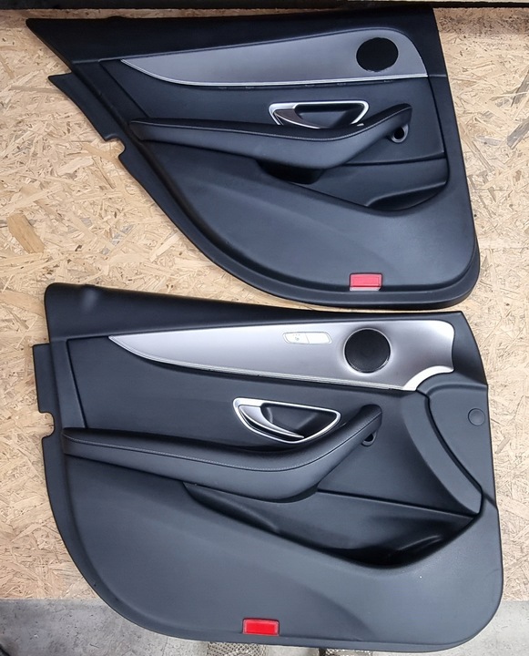 фото №9, Mercedes w213 універсал сидіння підігрів диван зад обшивки біла nić шкіра комплект