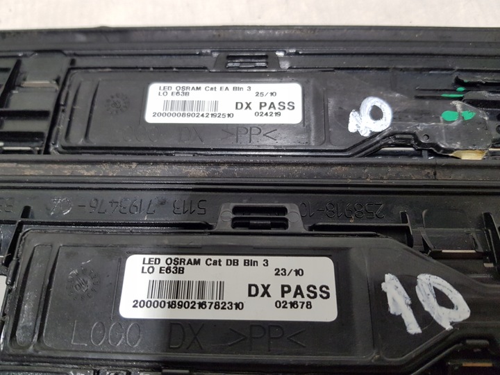 фото №9, Планки порогові led права ліва перед зад комплект bmw f07 планка