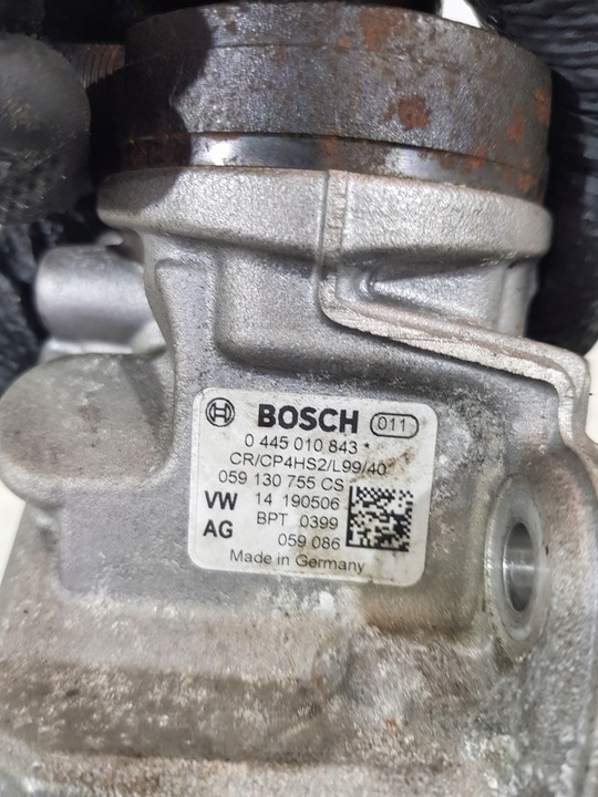 фото №12, Насос вприскувальний 0445010843 059130755cs 3.0 tdi audi a6 c8 a7 a4 b9 a8 d5 q7