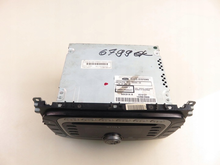 фото №10, Радіо ford mondeo iv 7s7t18c939ca