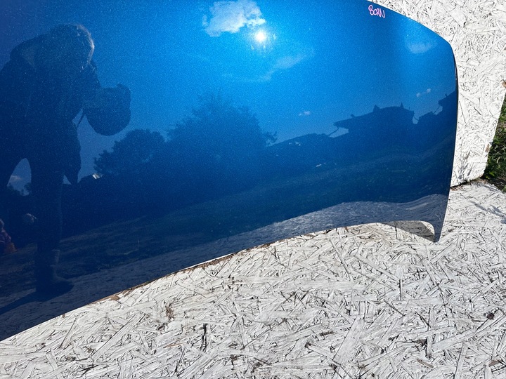 фото №5, Cupra born капот передня перед зелена - синя морський lw5q