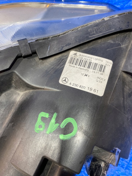 фото №15, Mercedes sl w230 a230 230 amg лампа ліва рестайлінг a2308201961