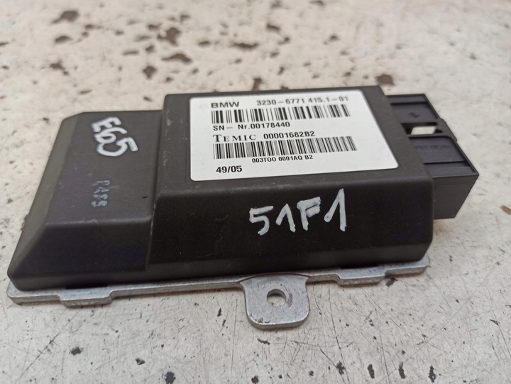 фото №7, Bmw серії 7 e65 модуль колонки кермо 3230-6771